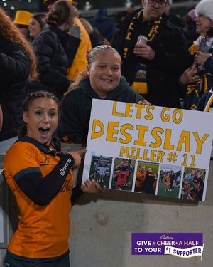 Image post by @WallaroosRugby on Facebook