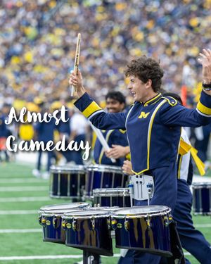 Image post by @umichdrumline on Instagram