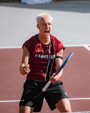 Image post by @gamecockmtennis on Instagram