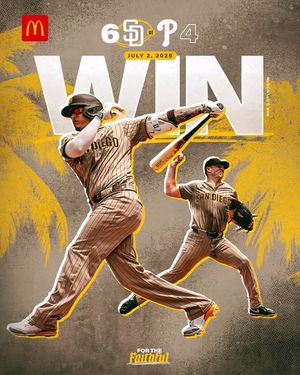 Image post by @padres on Instagram