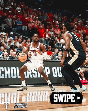 Image post by @texastechmbb on Instagram