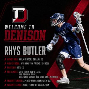 Image post by @denison_lacrosse on Instagram