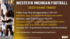 Image post by @wmu_football on Instagram
