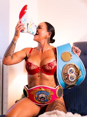 Image post by @desley_robinson_proboxer on Instagram