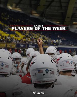 Image post by @ewu_football on Instagram