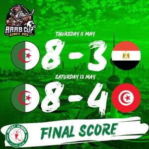 Image post by @Hockey_Algeria on Twitter