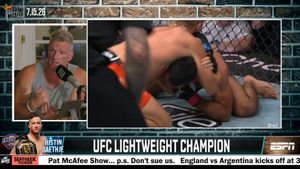 Video post by @ESPNMMA on Facebook