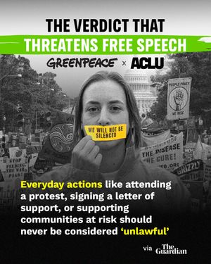 Image post by @greenpeaceusa on Instagram