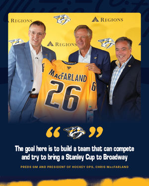 Image post by @predsnhl on Instagram