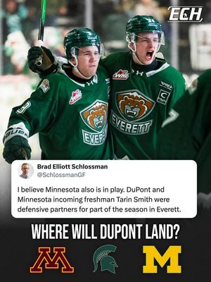 Image post by @everythingcollegehockey on Instagram