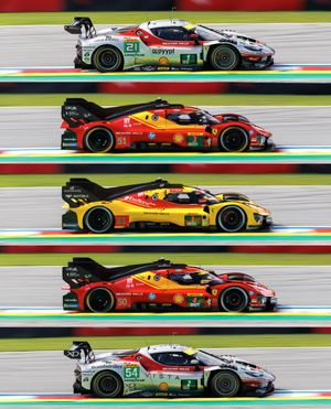 Image post by @ferrariraces on Instagram