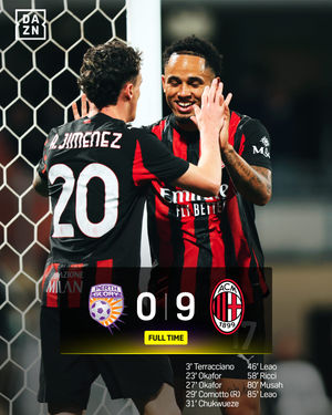 Image post by @dazn_it on Instagram
