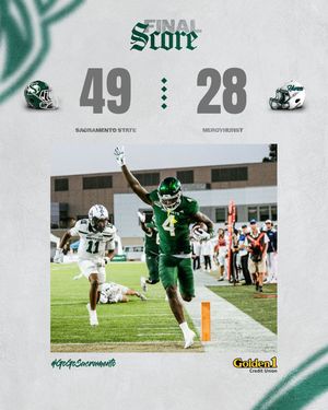Image post by @sacstateathletics on Instagram