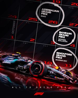 Image post by @f1 on Instagram