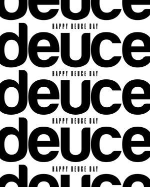 Image post by @deucebrand on Instagram