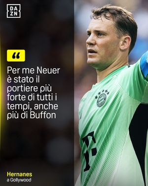 Image post by @dazn_it on Instagram