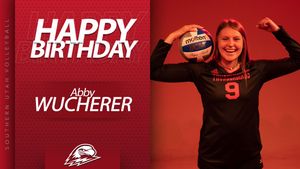 Image post by @SUUVolleyball on Twitter