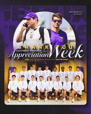 Image post by @LSUfootball on Twitter/X