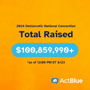 Image post by @actblueorg on Instagram