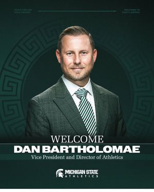 Image post by @MSU_Athletics on Twitter
