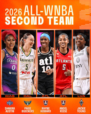 Image post by @WNBA on Twitter/X