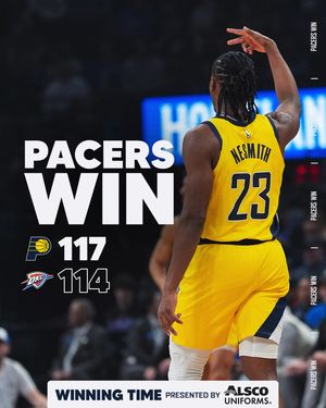 Image post by @pacers on Instagram