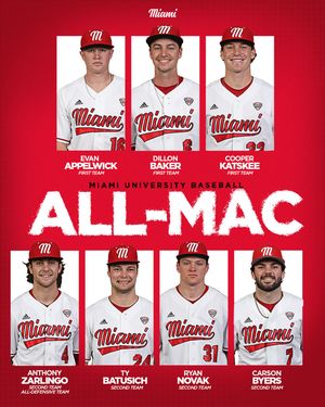 Image post by @miamioh_baseball on Instagram