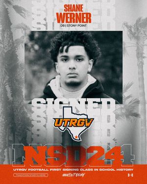 Image post by @utrgvfootball on Instagram