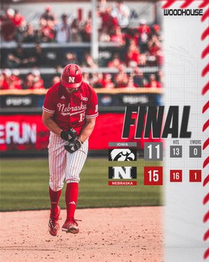 Image post by @huskerbaseball on Instagram