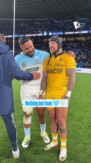 Video post by @avironbayonnaisrugbypro on Facebook