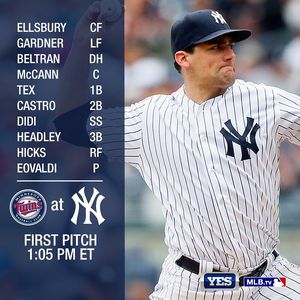 Image post by @yankees on Instagram