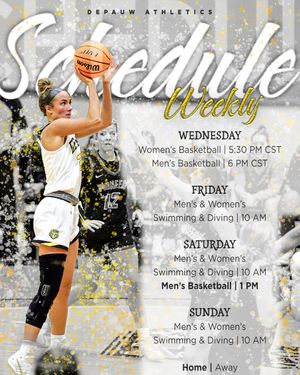 Image post by @depauwtigers on Instagram