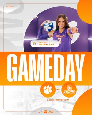 Image post by @clemsonvb on Instagram