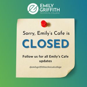 Image post by @emilygriffithtechnicalcollege on Instagram