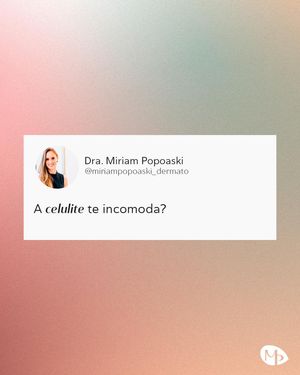 Image post by @miriampopoaski_dermato on Instagram
