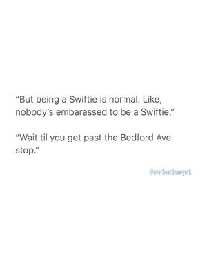 Image post by @overheardnewyork on Instagram
