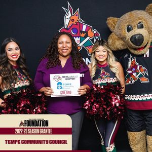 Image post by @arizonacoyotesfoundation on Instagram