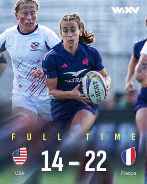 Image post by @WXVRugby on Twitter