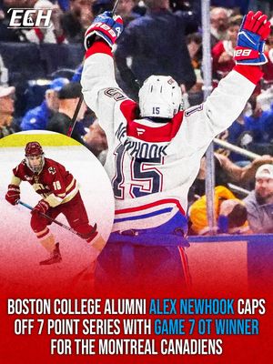 Image post by @everythingcollegehockey on Instagram