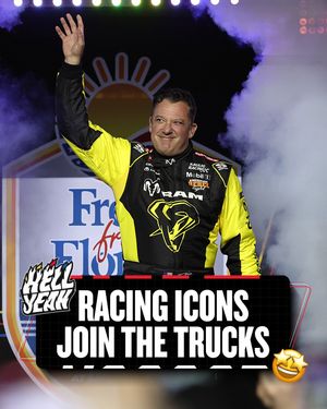 Image post by @nascar_trucks on Instagram