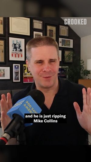 Image post by @podsaveamerica on Instagram