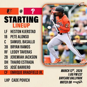 Image post by @masnOrioles on Twitter