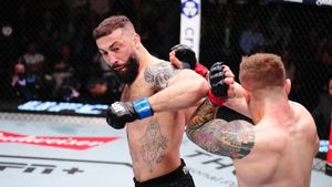 Image post by @ufc on Twitter