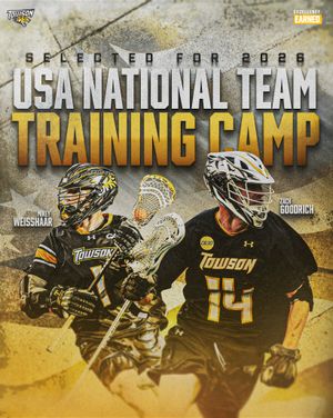 Image post by @towson_mlax on Instagram