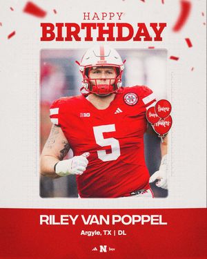 Image post by @HuskerFootball on Twitter