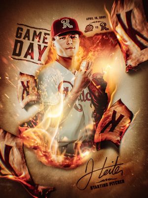 Image post by @RidersBaseball on Twitter