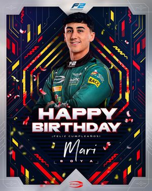 Image post by @formula2 on Instagram