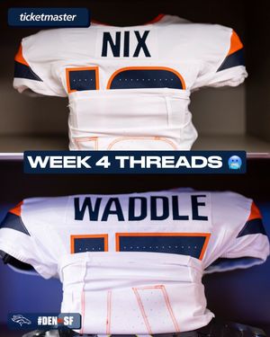 Image post by @Broncos on Twitter/X