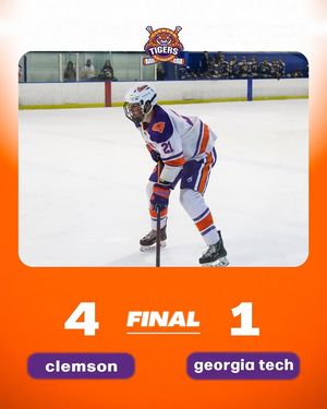 Image post by @clemsonicehockey on Instagram