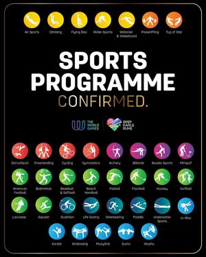 Image post by @theworldgames on Instagram